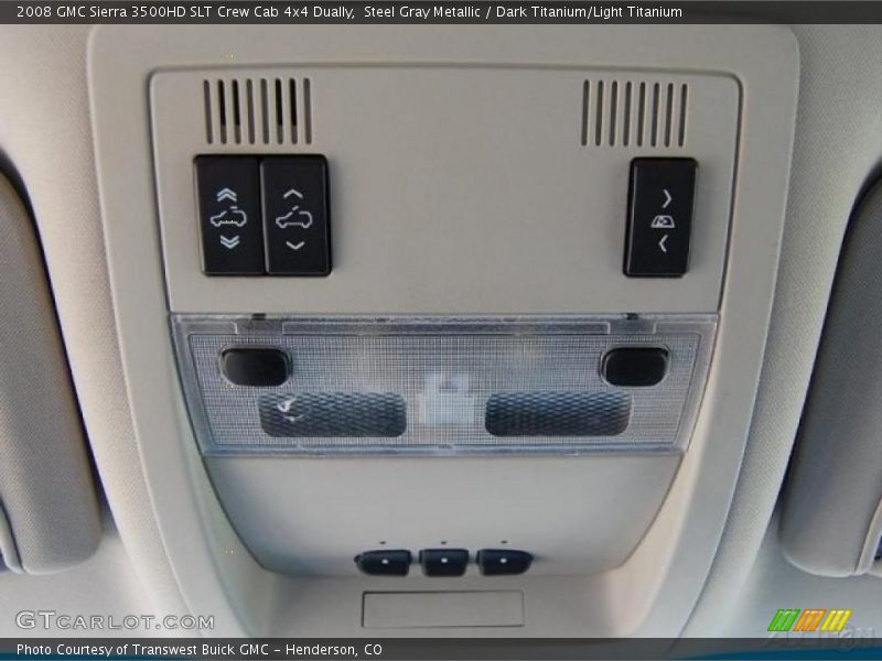 Controls of 2008 Sierra 3500HD SLT Crew Cab 4x4 Dually