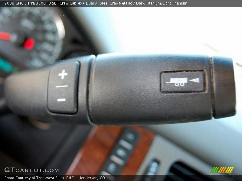 Controls of 2008 Sierra 3500HD SLT Crew Cab 4x4 Dually