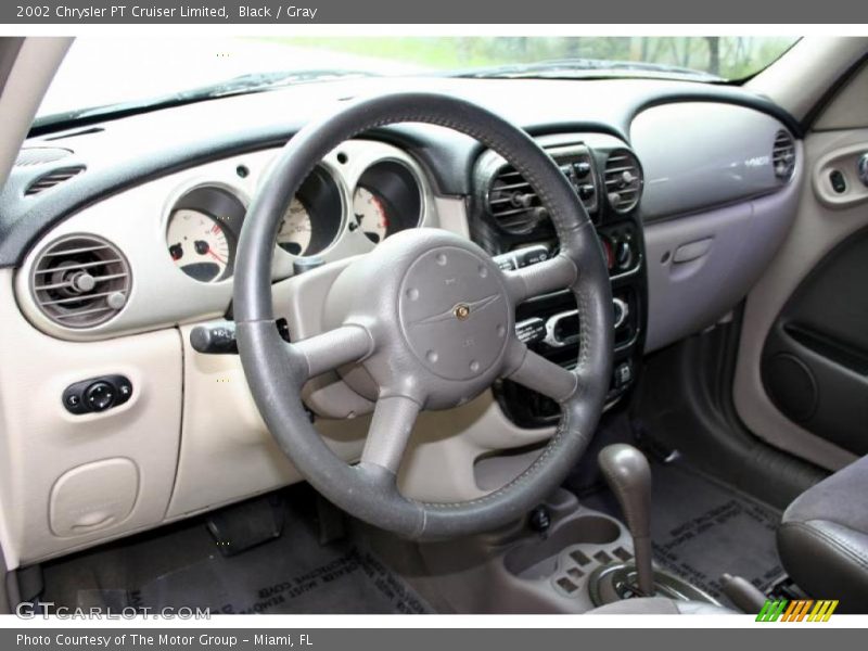 Black / Gray 2002 Chrysler PT Cruiser Limited