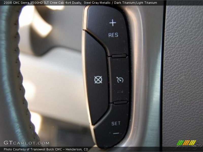 Controls of 2008 Sierra 3500HD SLT Crew Cab 4x4 Dually