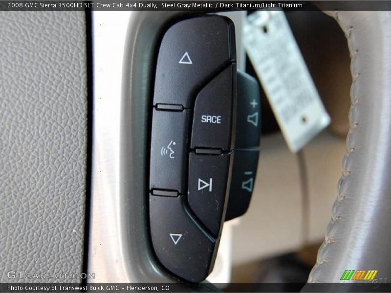 Controls of 2008 Sierra 3500HD SLT Crew Cab 4x4 Dually