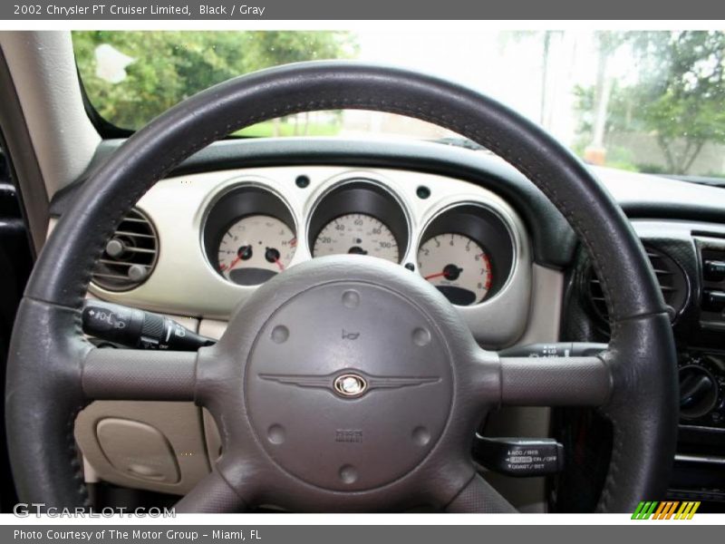 Black / Gray 2002 Chrysler PT Cruiser Limited