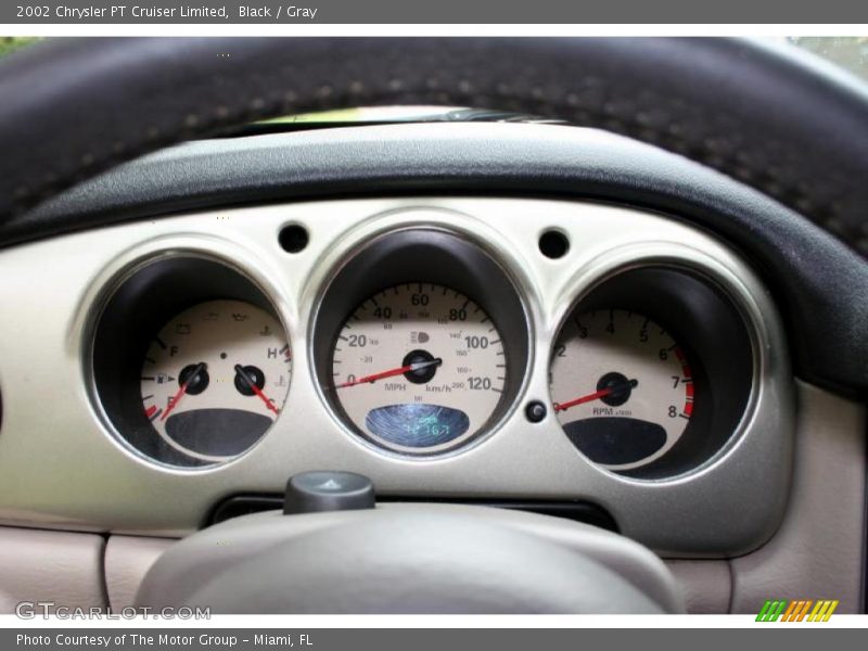 Black / Gray 2002 Chrysler PT Cruiser Limited