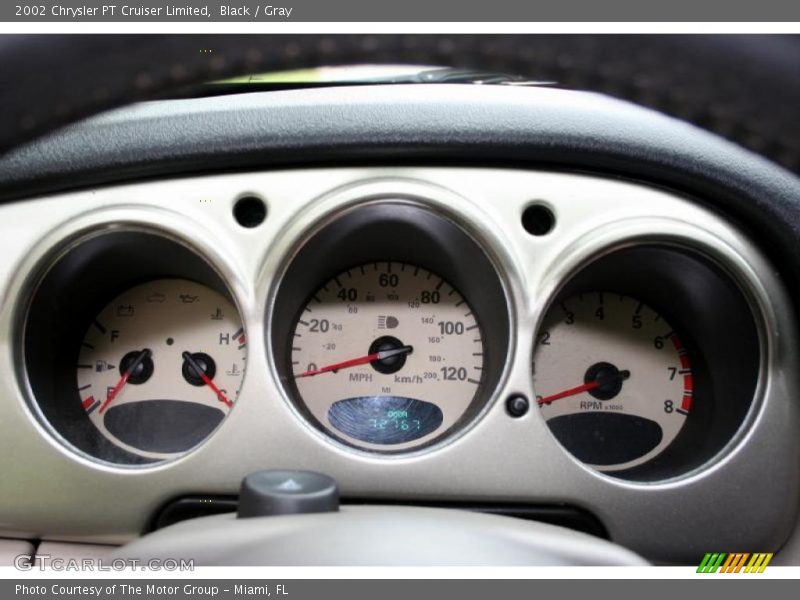 Black / Gray 2002 Chrysler PT Cruiser Limited