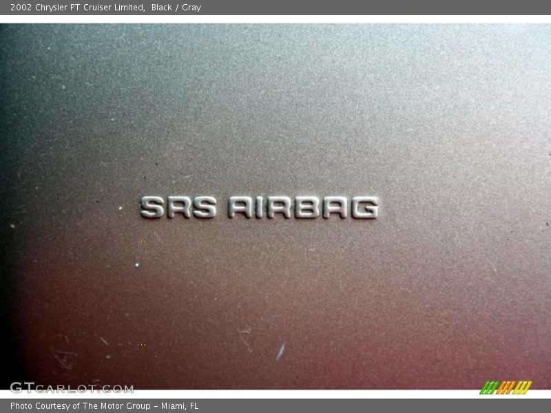 Black / Gray 2002 Chrysler PT Cruiser Limited