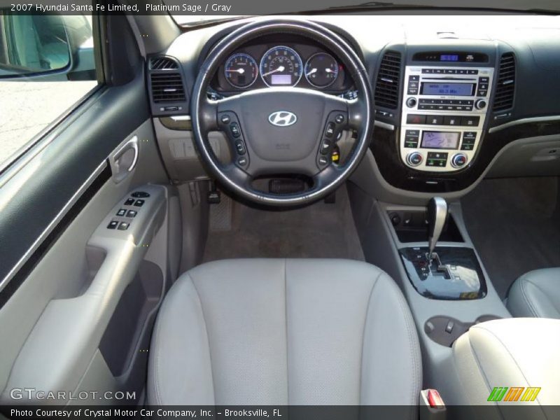  2007 Santa Fe Limited Gray Interior