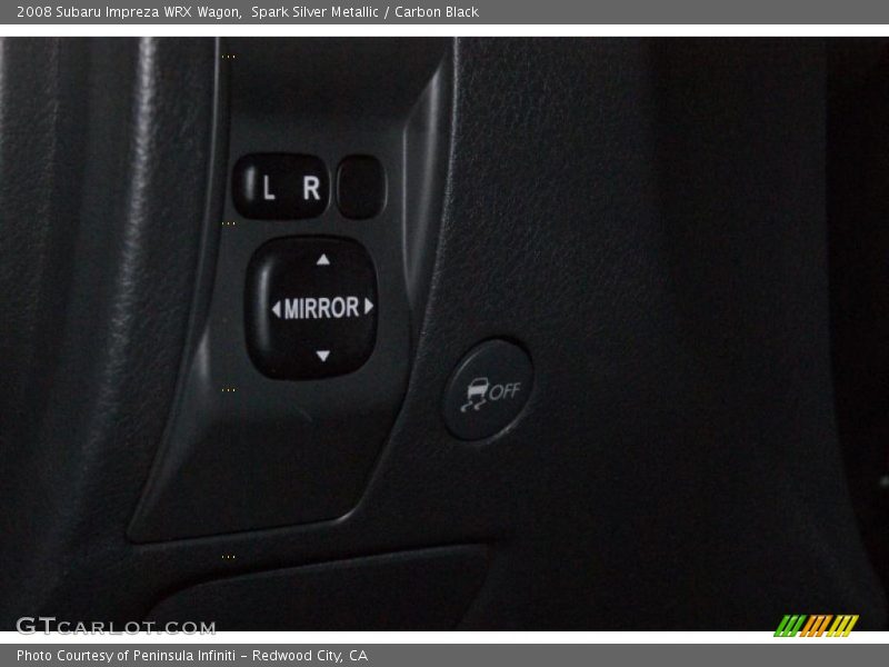 Spark Silver Metallic / Carbon Black 2008 Subaru Impreza WRX Wagon