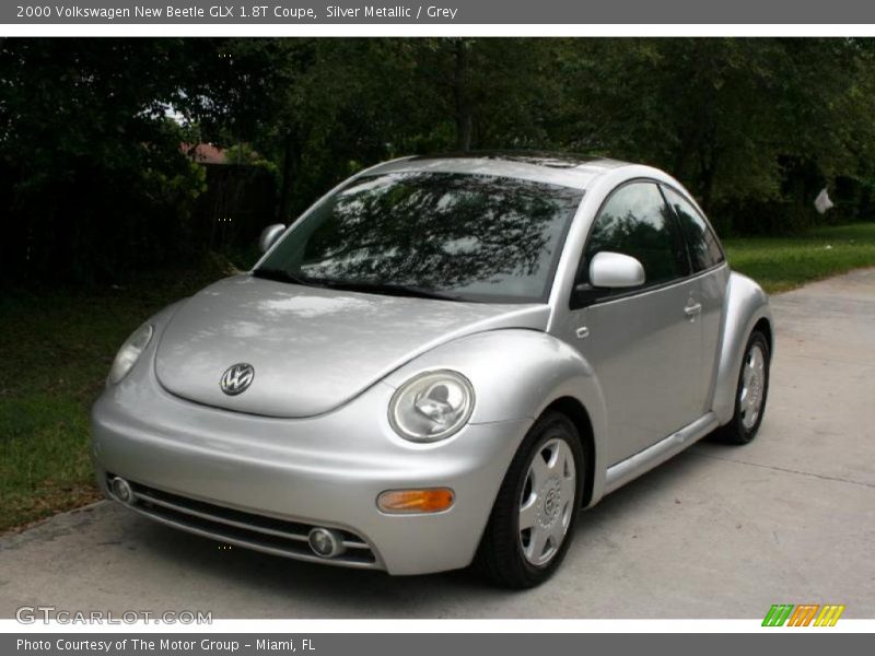 Silver Metallic / Grey 2000 Volkswagen New Beetle GLX 1.8T Coupe