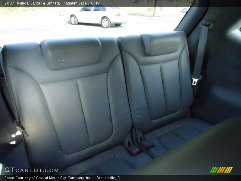 Platinum Sage / Gray 2007 Hyundai Santa Fe Limited