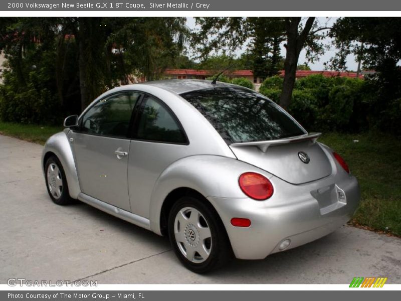 Silver Metallic / Grey 2000 Volkswagen New Beetle GLX 1.8T Coupe