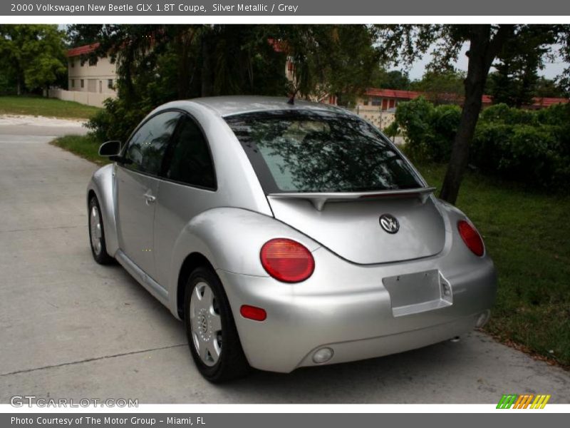 Silver Metallic / Grey 2000 Volkswagen New Beetle GLX 1.8T Coupe