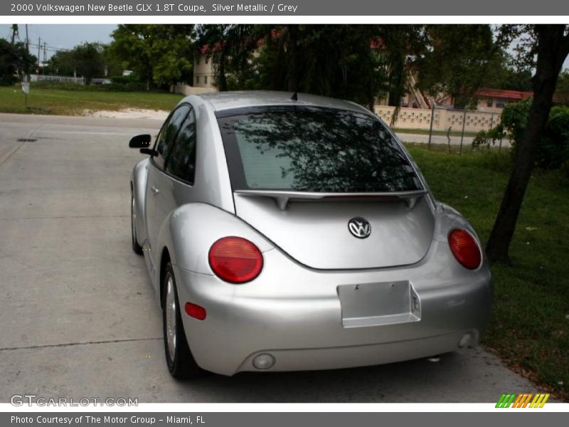 Silver Metallic / Grey 2000 Volkswagen New Beetle GLX 1.8T Coupe