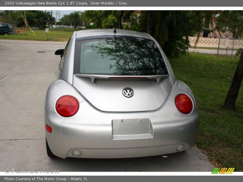 Silver Metallic / Grey 2000 Volkswagen New Beetle GLX 1.8T Coupe
