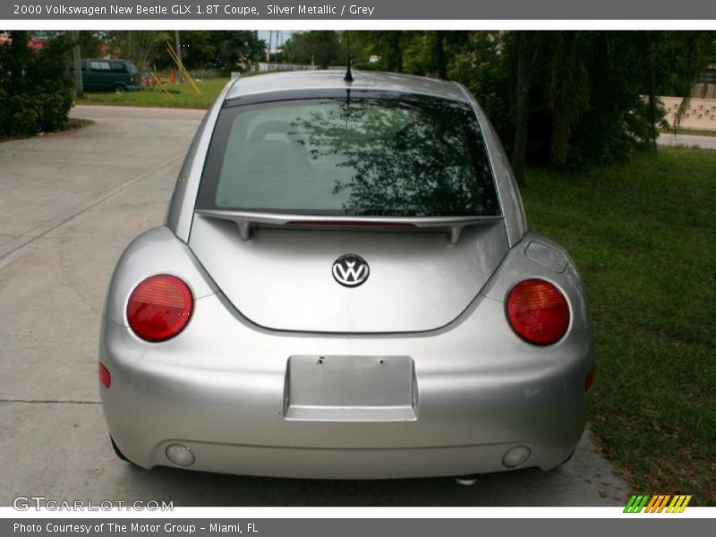 Silver Metallic / Grey 2000 Volkswagen New Beetle GLX 1.8T Coupe