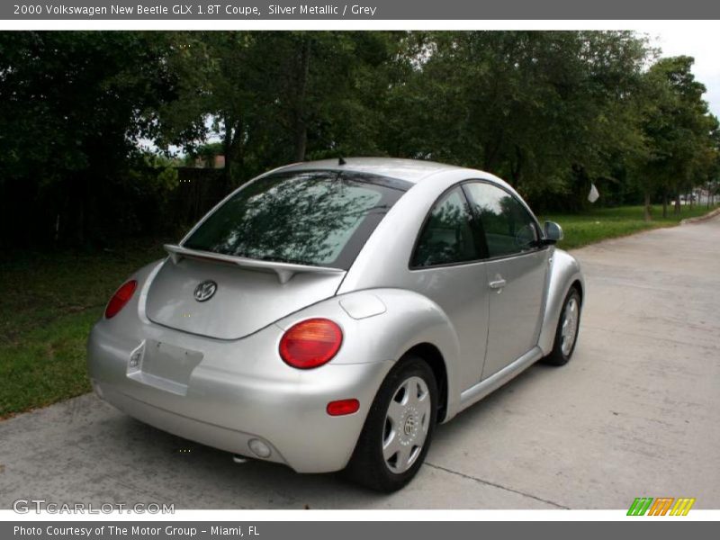 Silver Metallic / Grey 2000 Volkswagen New Beetle GLX 1.8T Coupe
