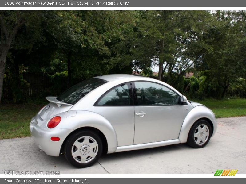 Silver Metallic / Grey 2000 Volkswagen New Beetle GLX 1.8T Coupe