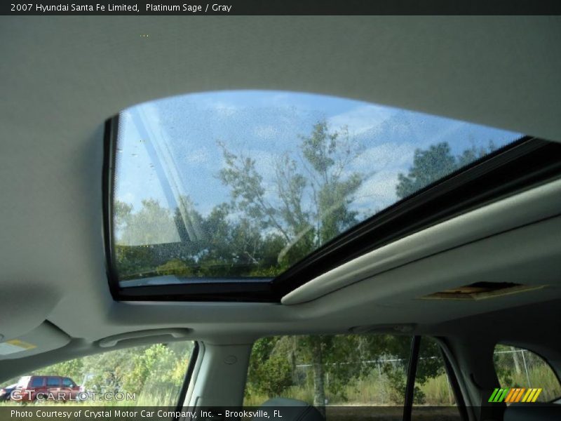 Platinum Sage / Gray 2007 Hyundai Santa Fe Limited