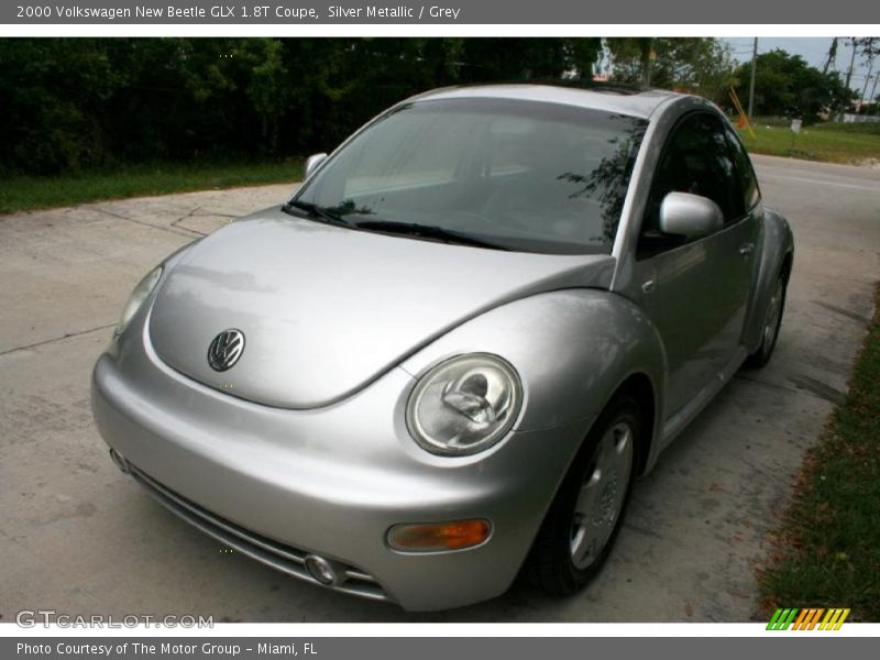 Silver Metallic / Grey 2000 Volkswagen New Beetle GLX 1.8T Coupe