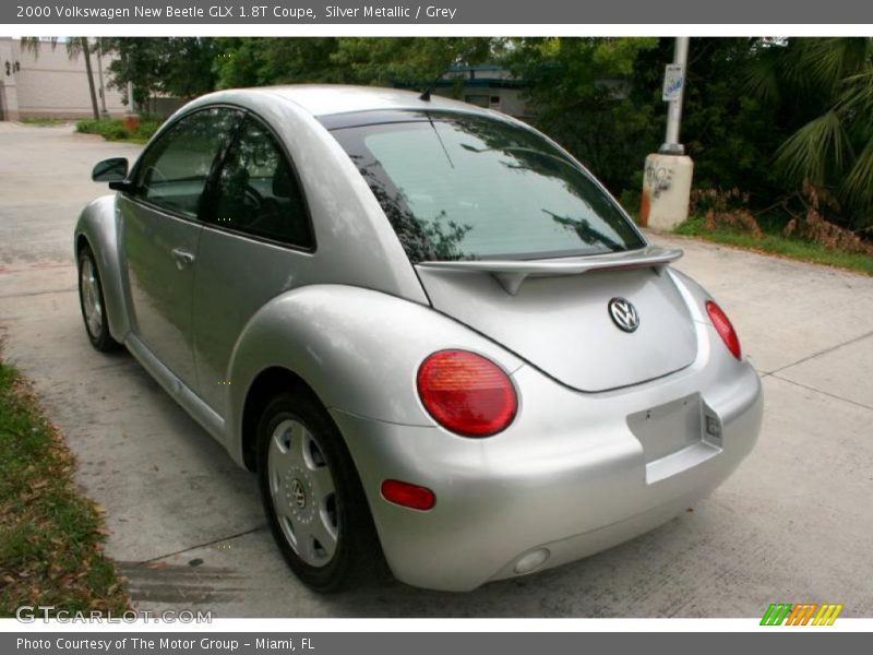 Silver Metallic / Grey 2000 Volkswagen New Beetle GLX 1.8T Coupe