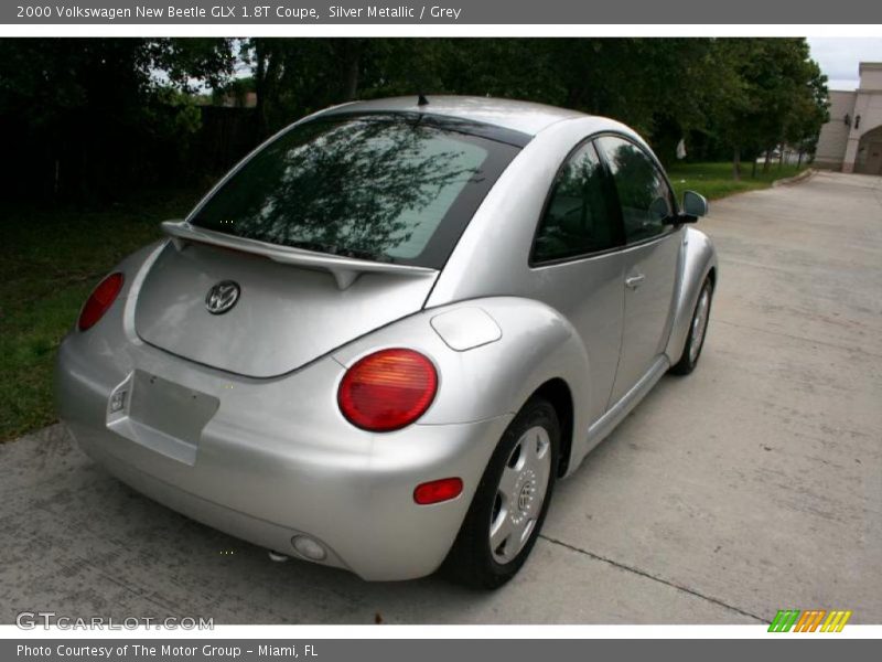 Silver Metallic / Grey 2000 Volkswagen New Beetle GLX 1.8T Coupe