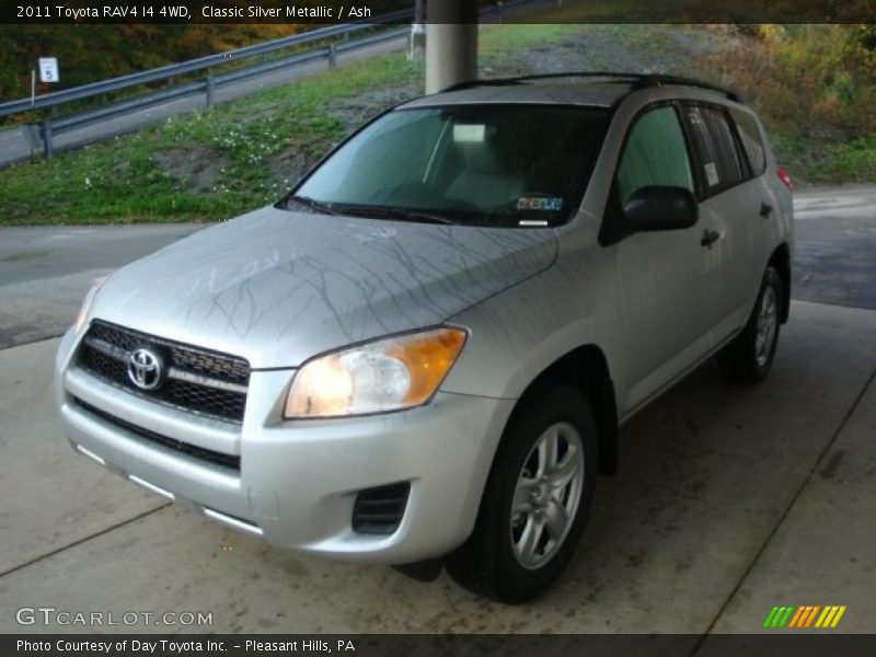 Classic Silver Metallic / Ash 2011 Toyota RAV4 I4 4WD
