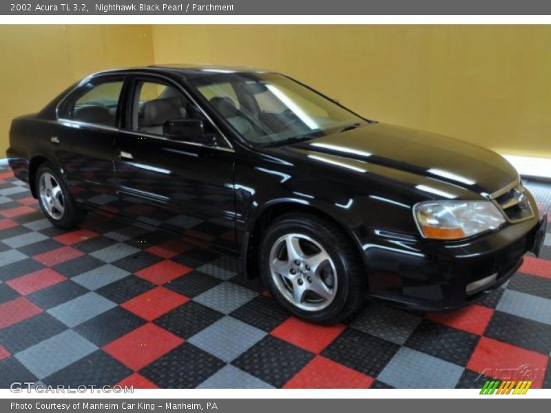 Nighthawk Black Pearl / Parchment 2002 Acura TL 3.2