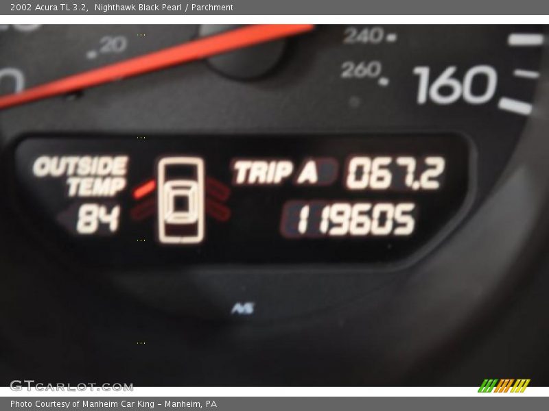 Nighthawk Black Pearl / Parchment 2002 Acura TL 3.2