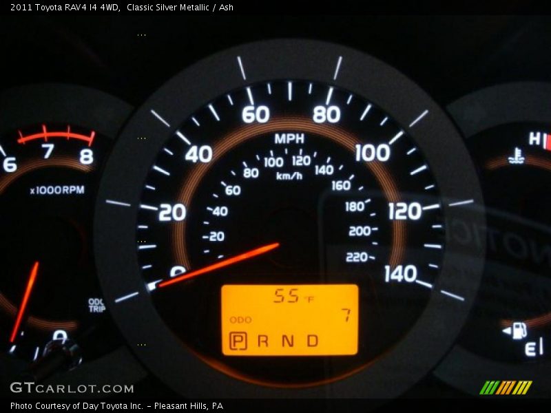 Classic Silver Metallic / Ash 2011 Toyota RAV4 I4 4WD