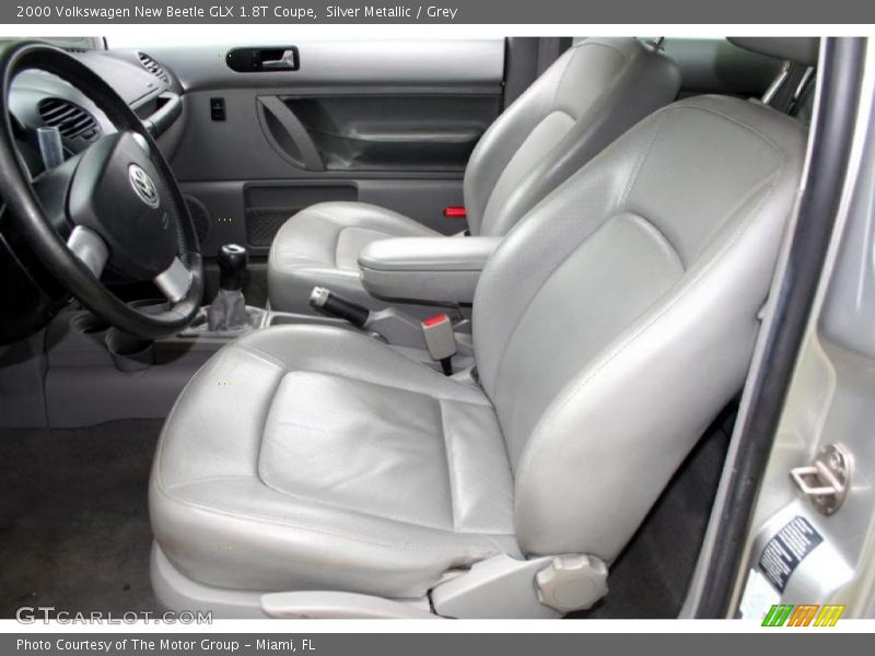 Silver Metallic / Grey 2000 Volkswagen New Beetle GLX 1.8T Coupe