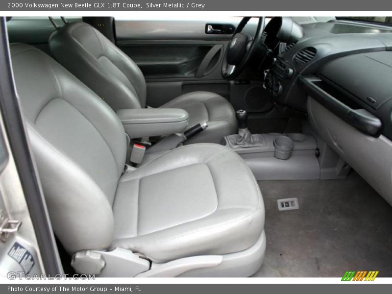Silver Metallic / Grey 2000 Volkswagen New Beetle GLX 1.8T Coupe