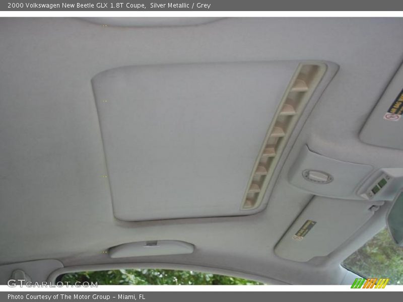 Silver Metallic / Grey 2000 Volkswagen New Beetle GLX 1.8T Coupe