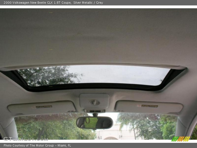 Silver Metallic / Grey 2000 Volkswagen New Beetle GLX 1.8T Coupe