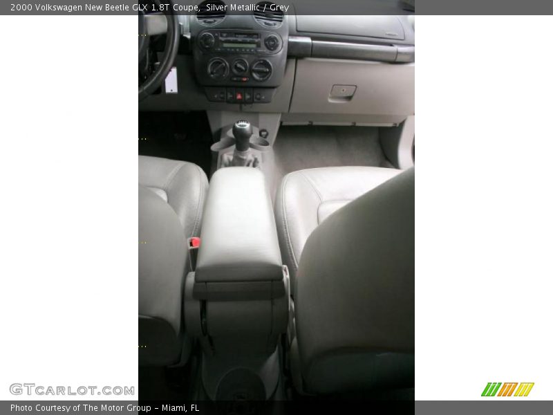 Silver Metallic / Grey 2000 Volkswagen New Beetle GLX 1.8T Coupe