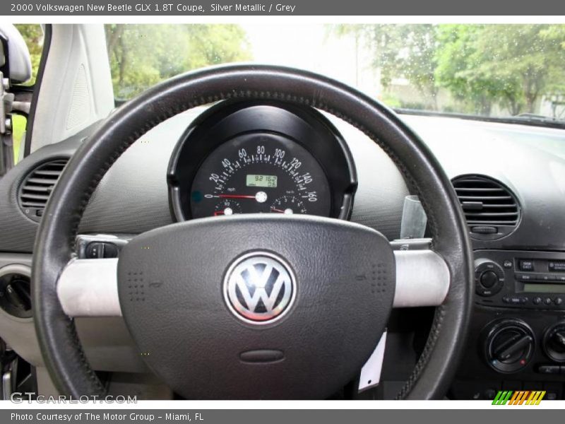 Silver Metallic / Grey 2000 Volkswagen New Beetle GLX 1.8T Coupe