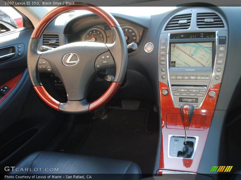 Black Onyx / Black 2007 Lexus ES 350