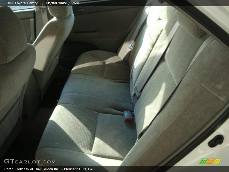 Crystal White / Stone 2004 Toyota Camry LE