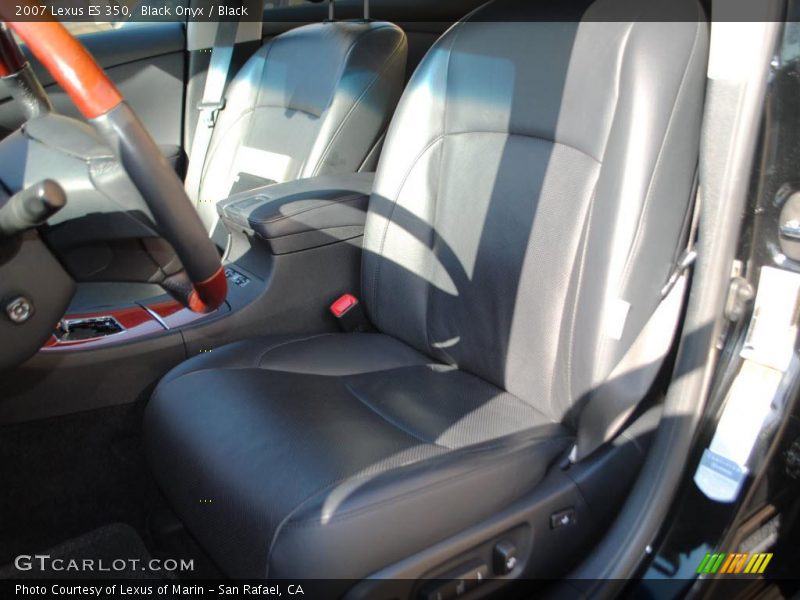 Black Onyx / Black 2007 Lexus ES 350