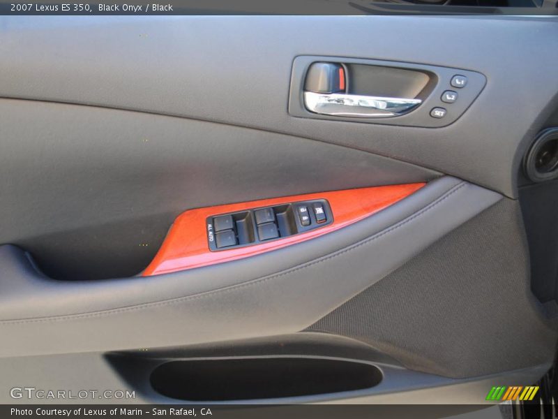 Black Onyx / Black 2007 Lexus ES 350