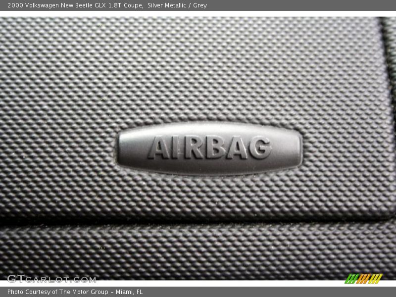 Silver Metallic / Grey 2000 Volkswagen New Beetle GLX 1.8T Coupe