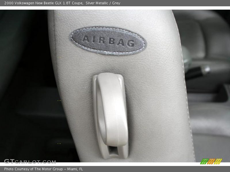 Silver Metallic / Grey 2000 Volkswagen New Beetle GLX 1.8T Coupe