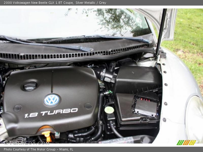 Silver Metallic / Grey 2000 Volkswagen New Beetle GLX 1.8T Coupe