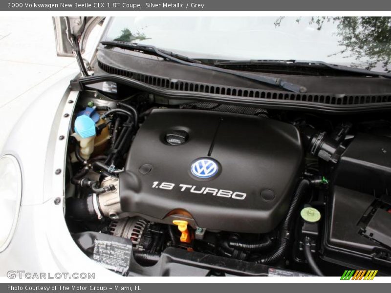 Silver Metallic / Grey 2000 Volkswagen New Beetle GLX 1.8T Coupe