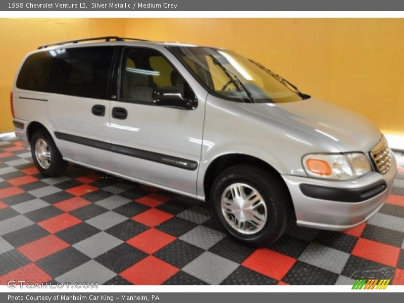 Silver Metallic / Medium Grey 1998 Chevrolet Venture LS