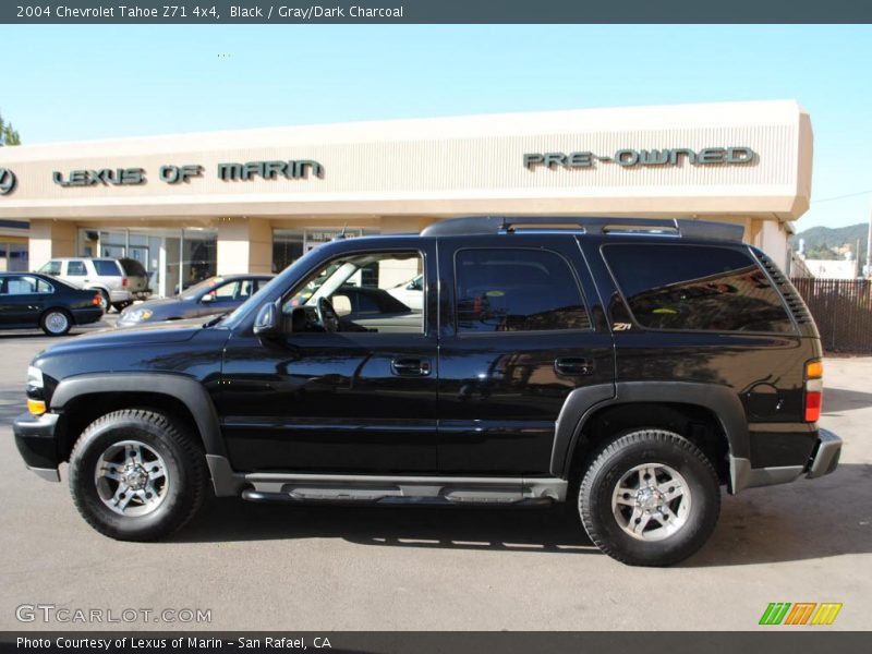 Black / Gray/Dark Charcoal 2004 Chevrolet Tahoe Z71 4x4