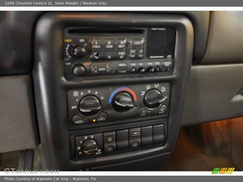 Controls of 1998 Venture LS