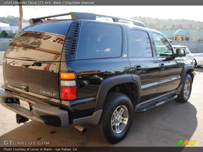 Black / Gray/Dark Charcoal 2004 Chevrolet Tahoe Z71 4x4