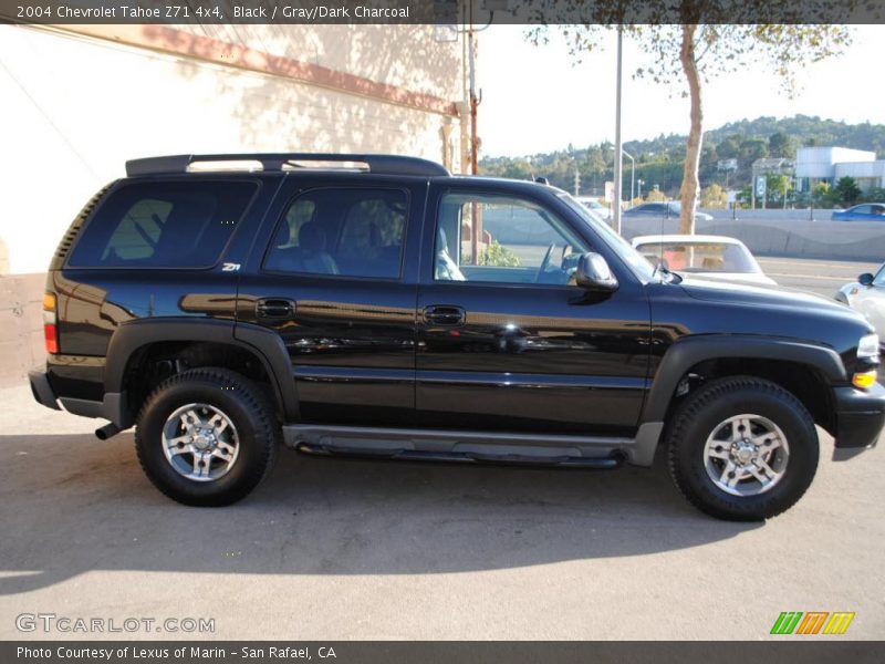 Black / Gray/Dark Charcoal 2004 Chevrolet Tahoe Z71 4x4