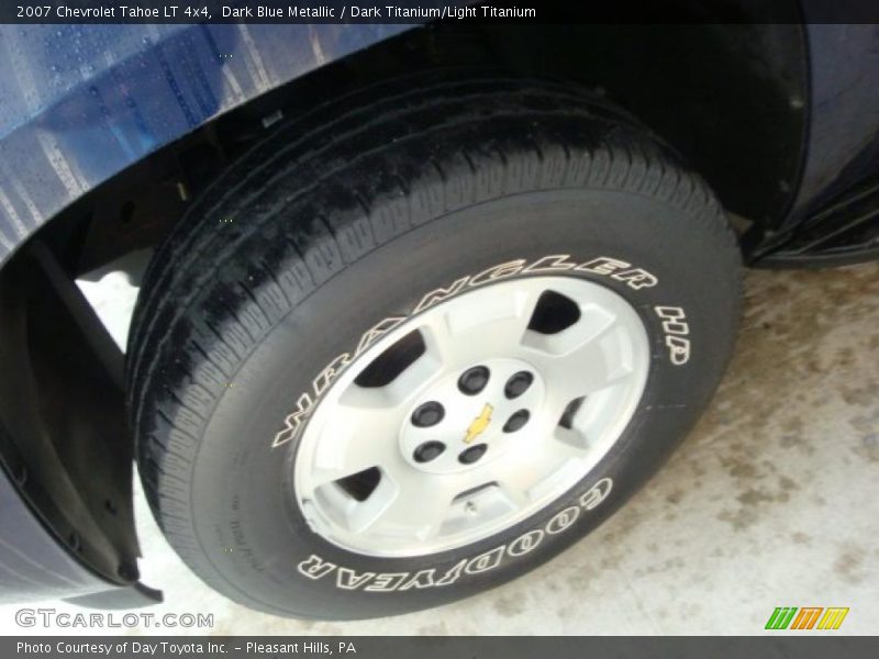 Dark Blue Metallic / Dark Titanium/Light Titanium 2007 Chevrolet Tahoe LT 4x4