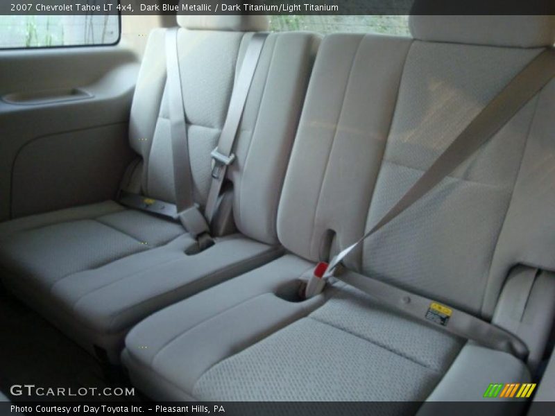 Dark Blue Metallic / Dark Titanium/Light Titanium 2007 Chevrolet Tahoe LT 4x4