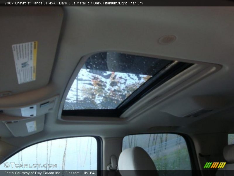 Dark Blue Metallic / Dark Titanium/Light Titanium 2007 Chevrolet Tahoe LT 4x4
